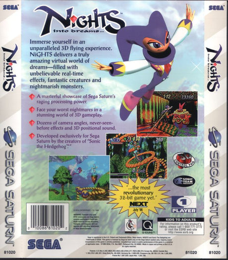 NiGHTS into Dreams - Sega Saturn