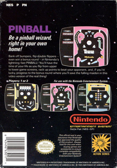 Pinball - NES