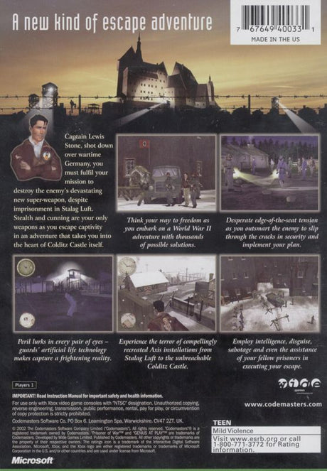 Prisoner of War: World War II - Xbox