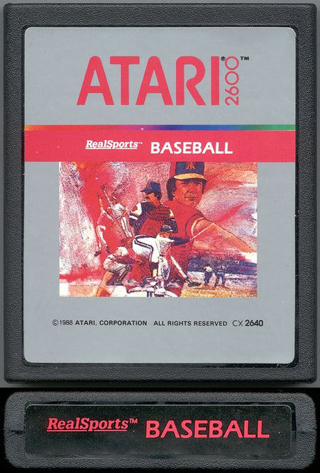 RealSports Baseball - Atari 2600