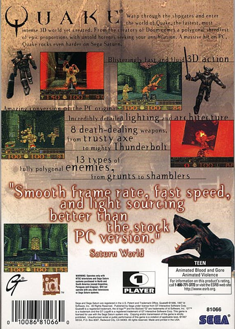 Quake - Sega Saturn