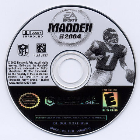 Madden NFL 2004 - GameCube