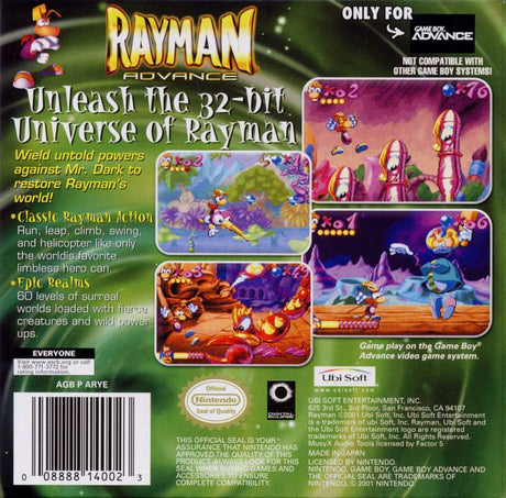 Rayman Advance - Game Boy Advance