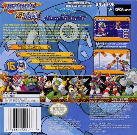 Mega Man & Bass - Game Boy Advance