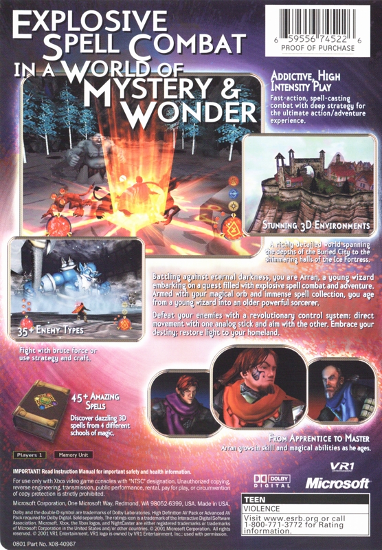 NightCaster: Defeat the Darkness - Xbox