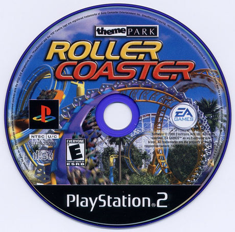 Theme Park Roller Coaster - PlayStation 2