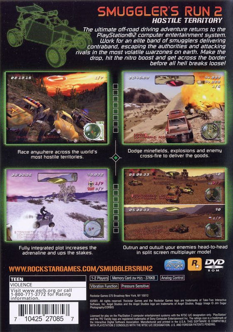 Smuggler's Run 2: Hostile Territory - PlayStation 2