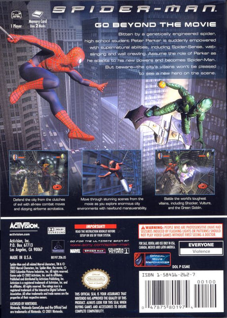 Spider-Man - GameCube
