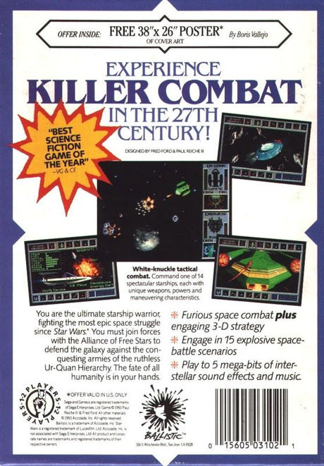 Star Control - SEGA Genesis
