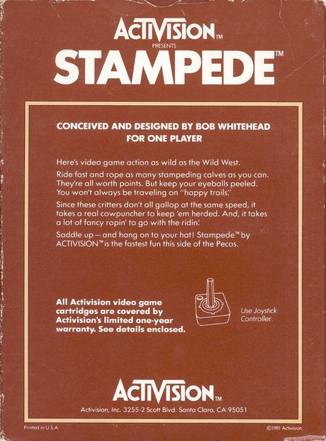Stampede - Atari 2600