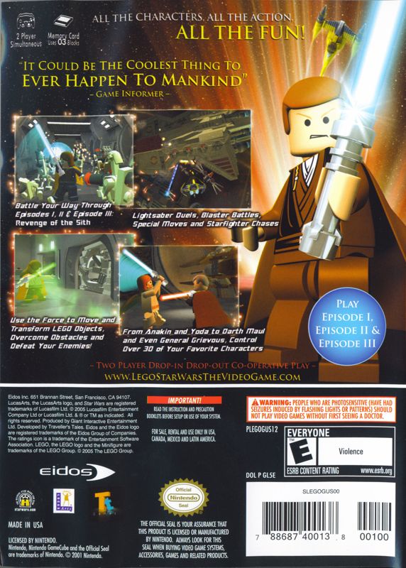 LEGO Star Wars: The Video Game - Nintendo GameCube