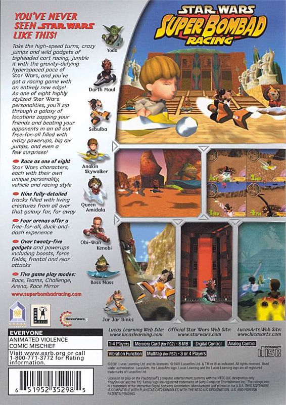 Star Wars: Super Bombad Racing - PlayStation 2