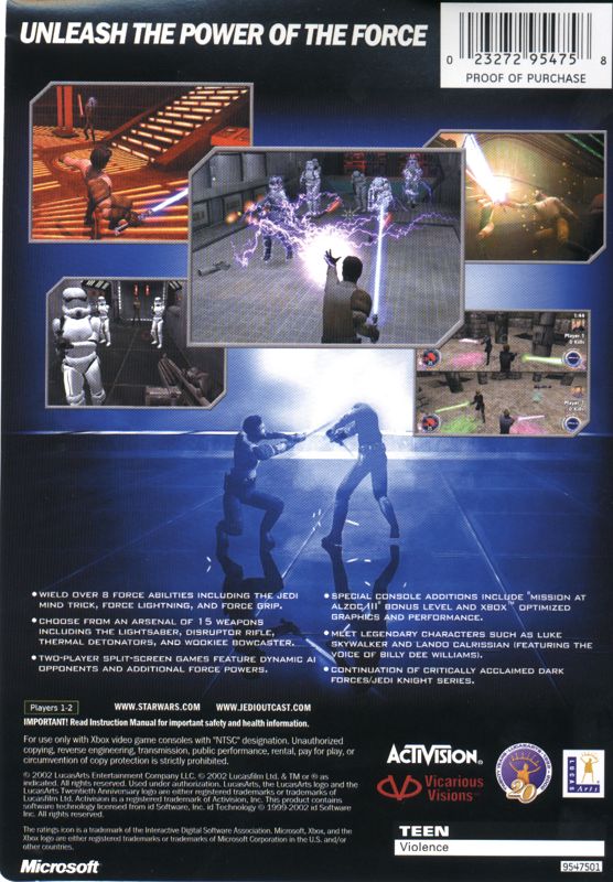 Star Wars: Jedi Knight II - Jedi Outcast - Xbox