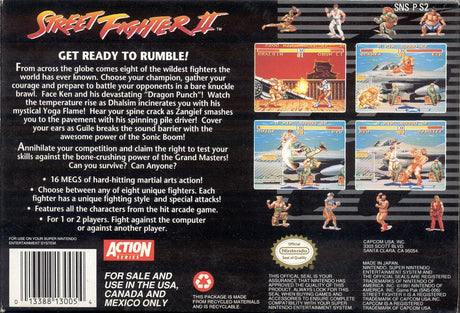 Street Fighter II - Super Nintendo