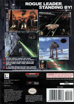 Star Wars: Rogue Squadron II - Rogue Leader - GameCube