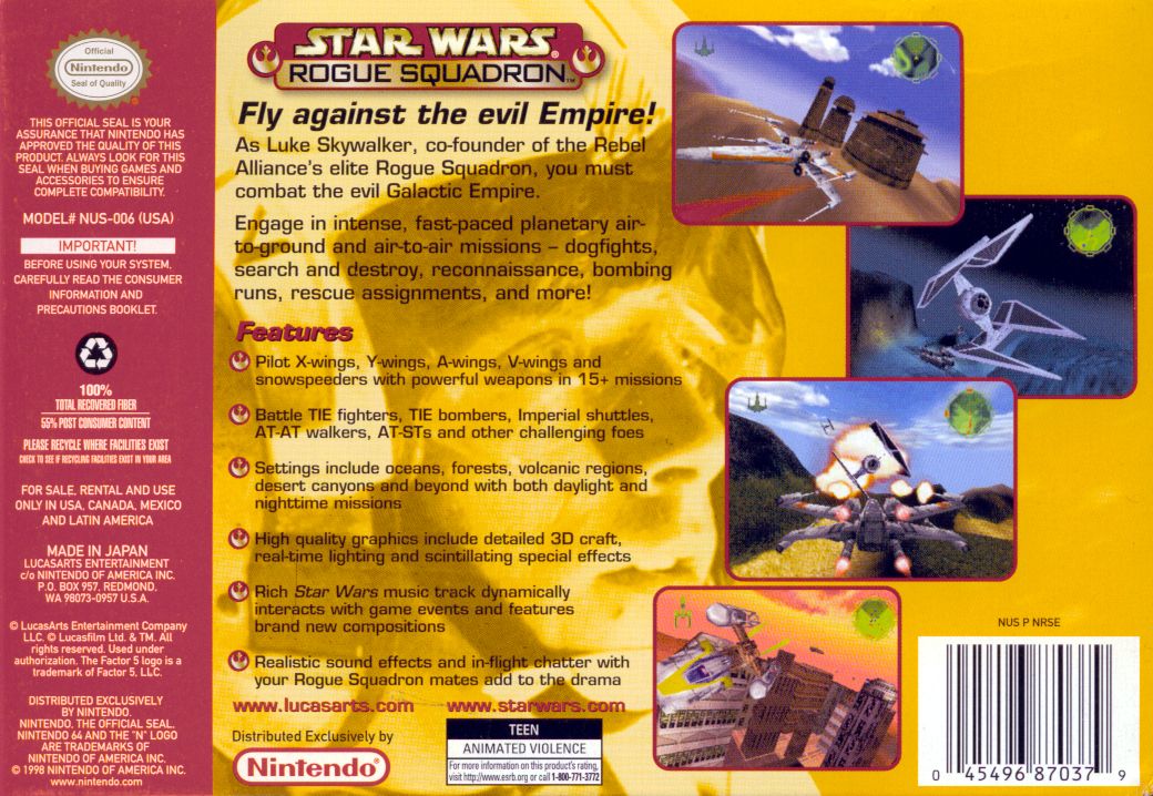 Star Wars: Rogue Squadron - Nintendo 64