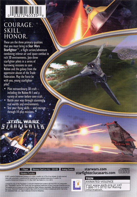 Star Wars: Starfighter - PlayStation 2