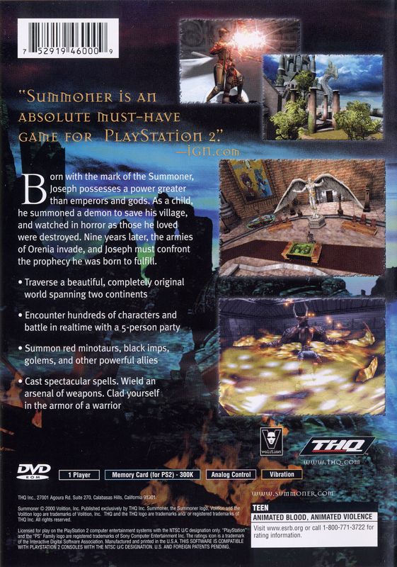 Summoner - PlayStation 2