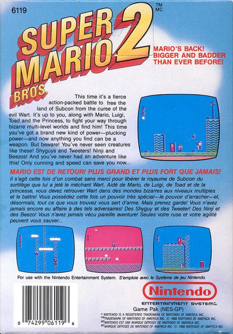 Super Mario Bros. 2 - NES