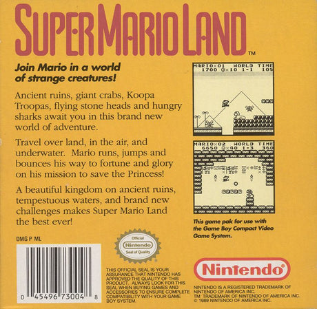 Super Mario Land - Game Boy