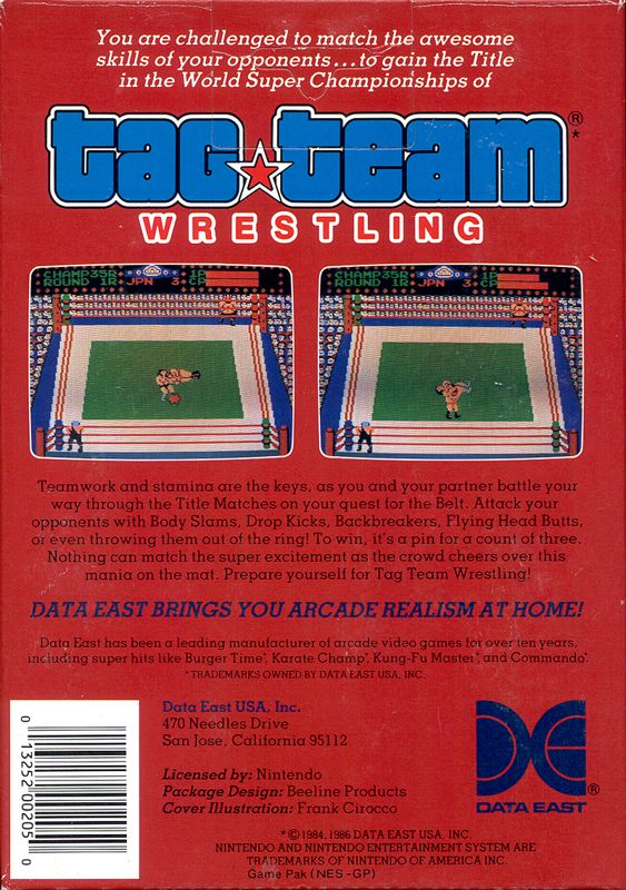 Tag Team Wrestling - NES