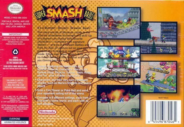 Super Smash Bros. - Nintendo 64
