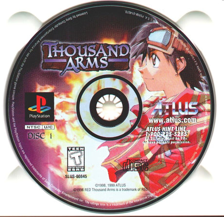 Thousand Arms - PlayStation