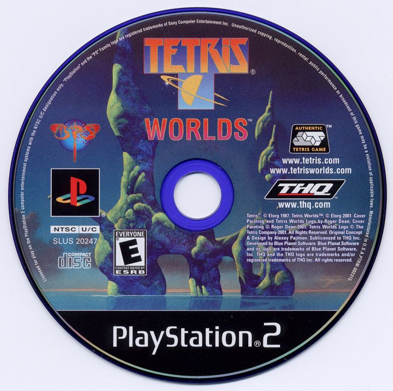 Tetris Worlds - PlayStation 2