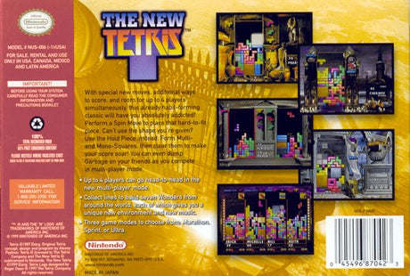 The New Tetris - Nintendo 64