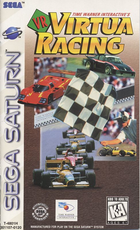 Time Warner Interactive's VR Virtua Racing - SEGA Saturn