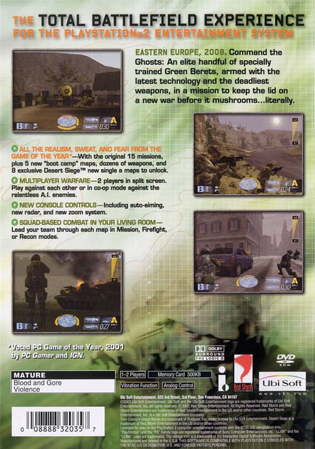Tom Clancy's Ghost Recon - PlayStation 2