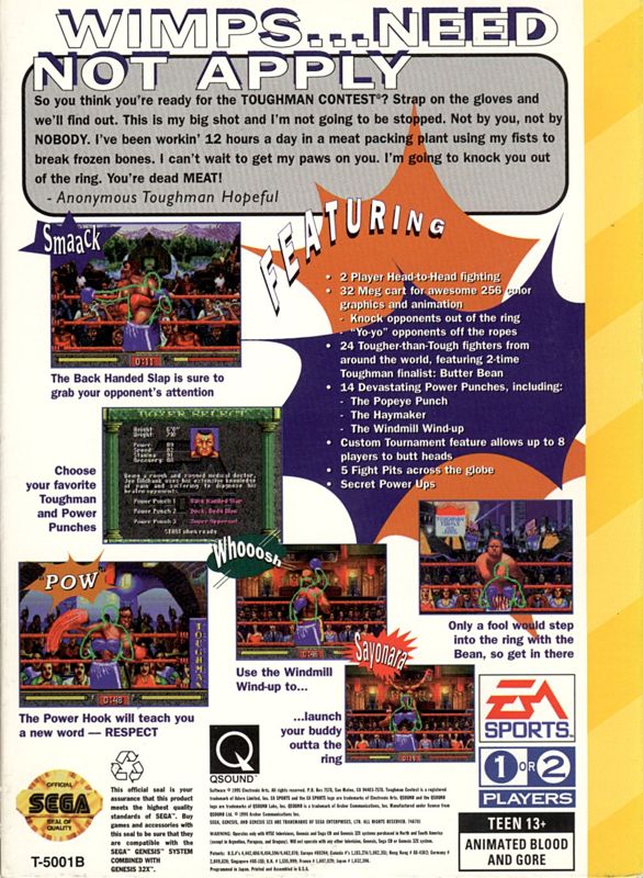 Toughman Contest - SEGA 32X