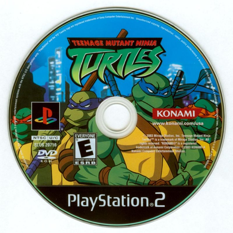Teenage Mutant Ninja Turtles - PlayStation 2