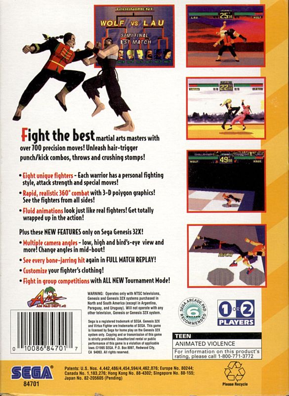 Virtua Fighter - SEGA 32X