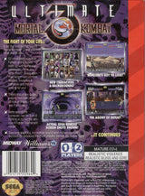 Ultimate Mortal Kombat 3 - SEGA Genesis