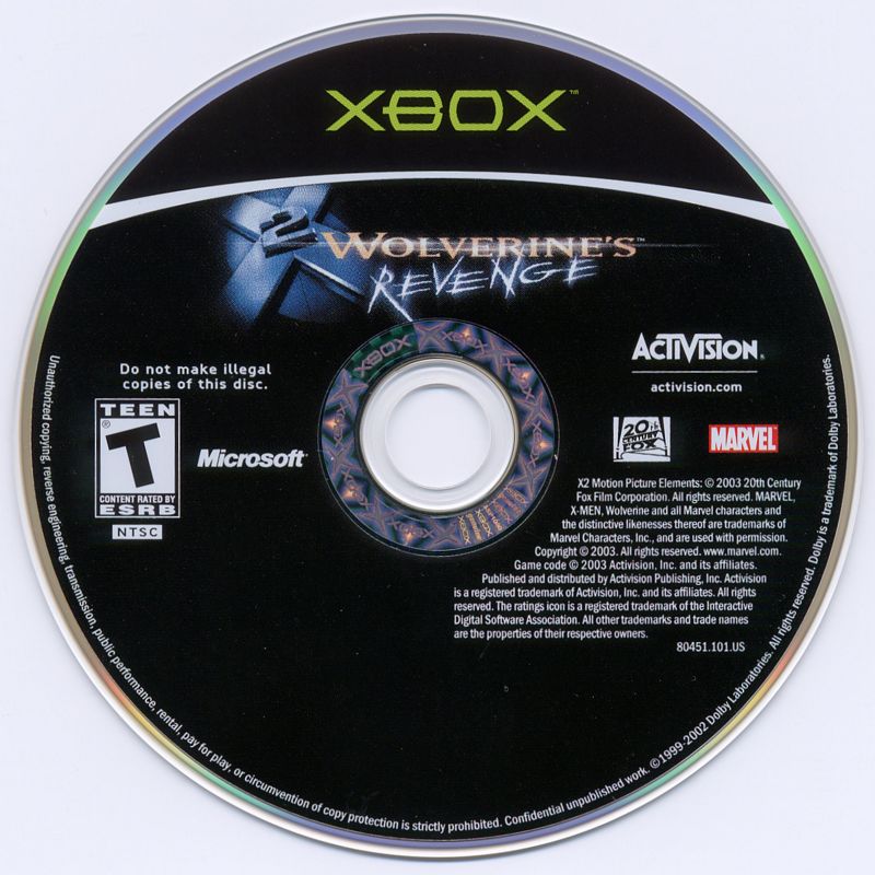 X2: Wolverine's Revenge - Xbox