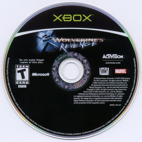 X2: Wolverine's Revenge - Xbox