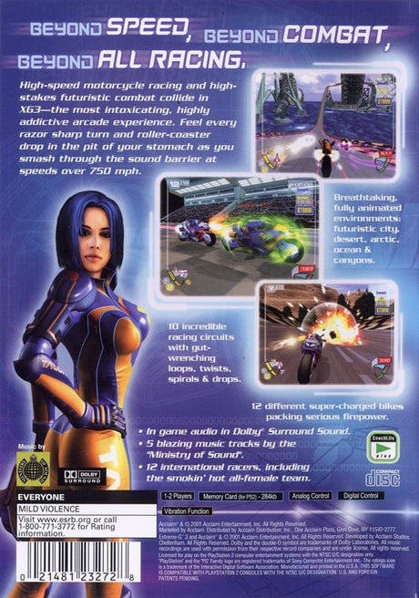 XG3: Extreme G Racing - PlayStation 2