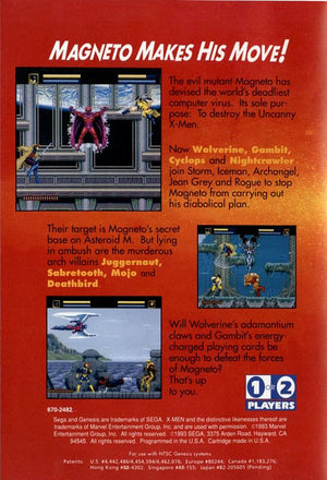 X-Men - SEGA Genesis