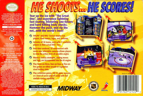 Wayne Gretzky's 3D Hockey - Nintendo 64