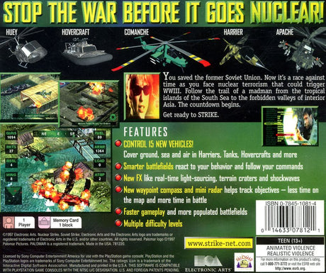 Nuclear Strike - PlayStation