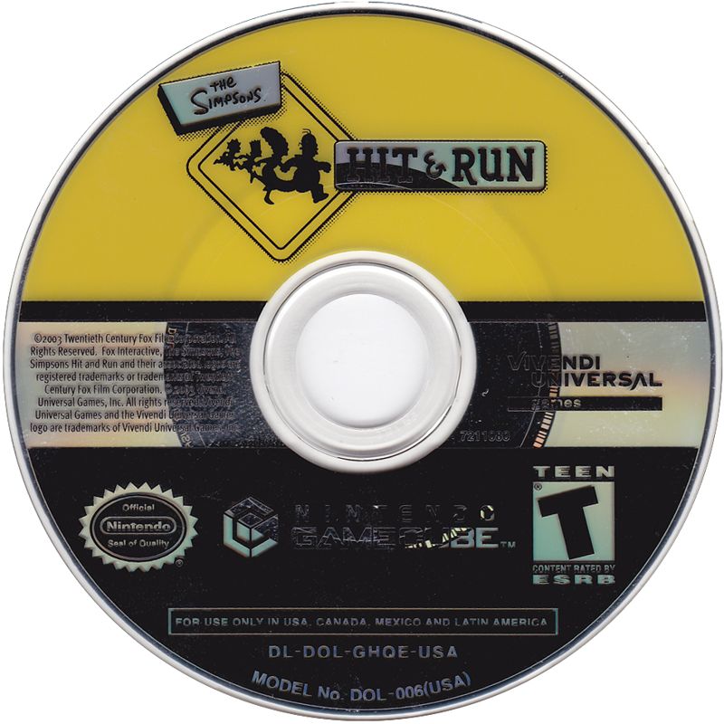 Simpsons: Hit & Run - GameCube