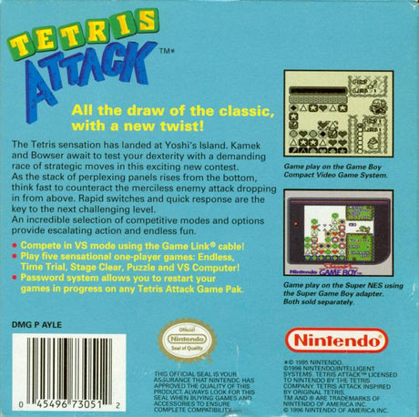 Tetris Attack - Game Boy