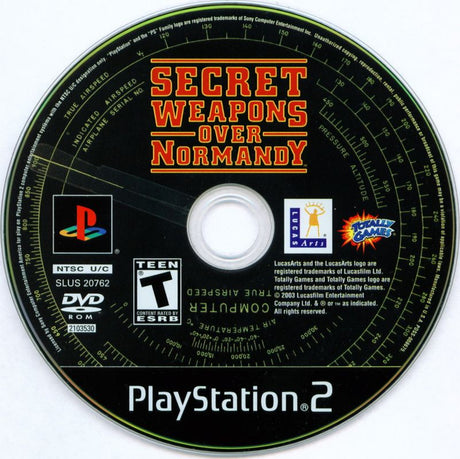 Secret Weapons Over Normandy - PlayStation 2