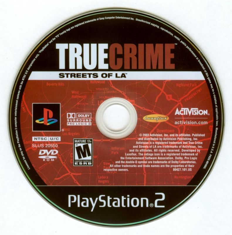True Crime: Streets of LA - PlayStation 2