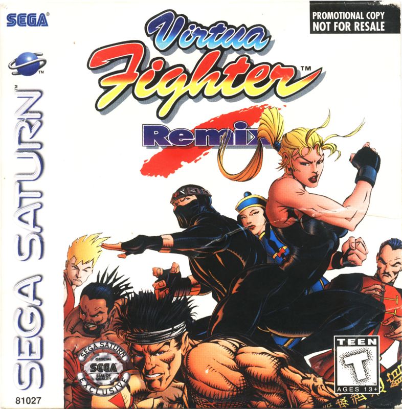 Virtua Fighter Remix [Not for Resale] - Sega Saturn