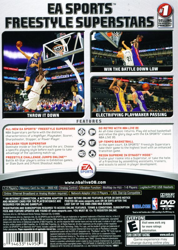 NBA Live 06 - PlayStation 2