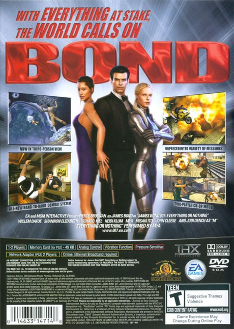 007 Everything or Nothing - PlayStation 2
