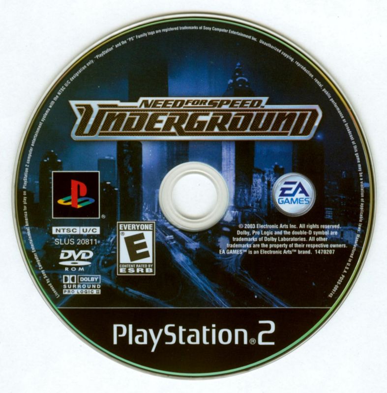 Need for Speed: Underground - PlayStation 2