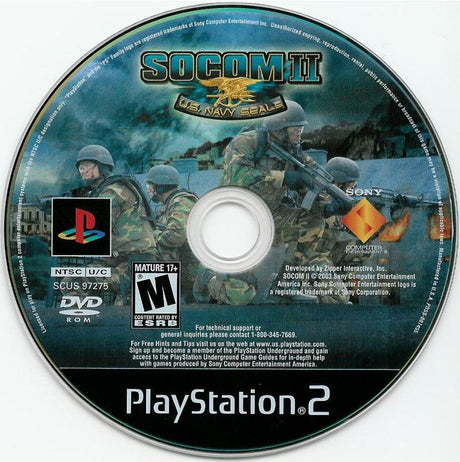 SOCOM II: U.S. Navy SEALs - PlayStation 2